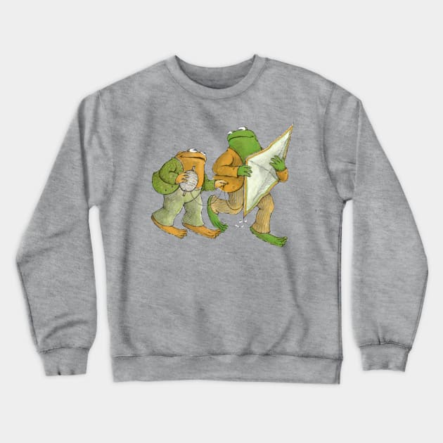 Frog and Toad Crewneck Sweatshirt by davieloria